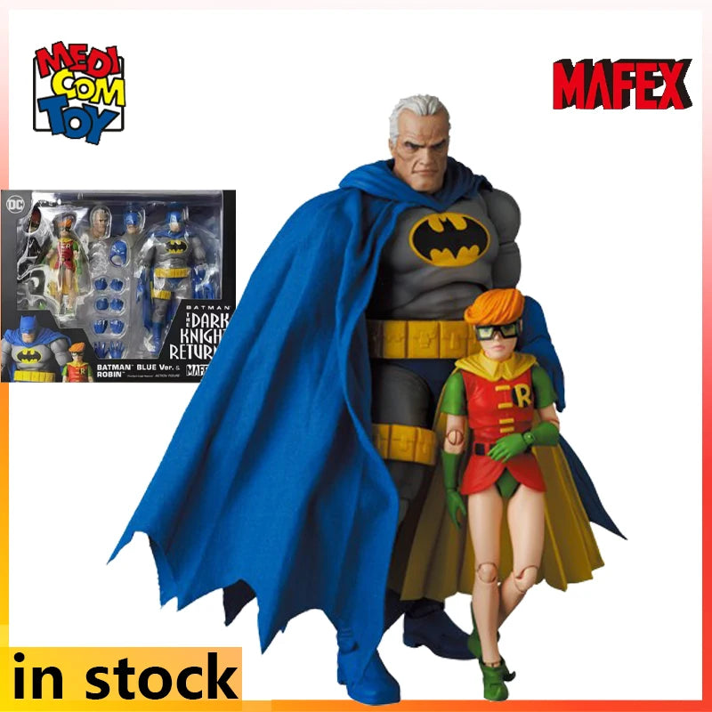 MEDICOM TOY Original MAFEX Finished Movable Doll Batman: The Dark Knight Returns Anime Action Figure Model Toys Gifts for Boys