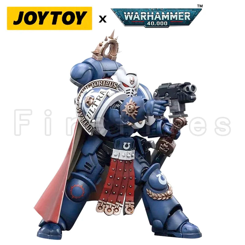 1/18 JOYTOY Action Figure 40K Primaris Captain Re-issue Version Anime Collection Model Toy