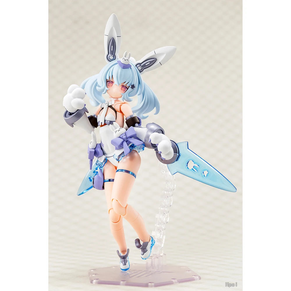 In Stock Genuine KOTOBUKIYA PUNI MOFU Yuki Tu Kuro Mao Anime Figures Assembled Model Movable Collectible Gifts Toys
