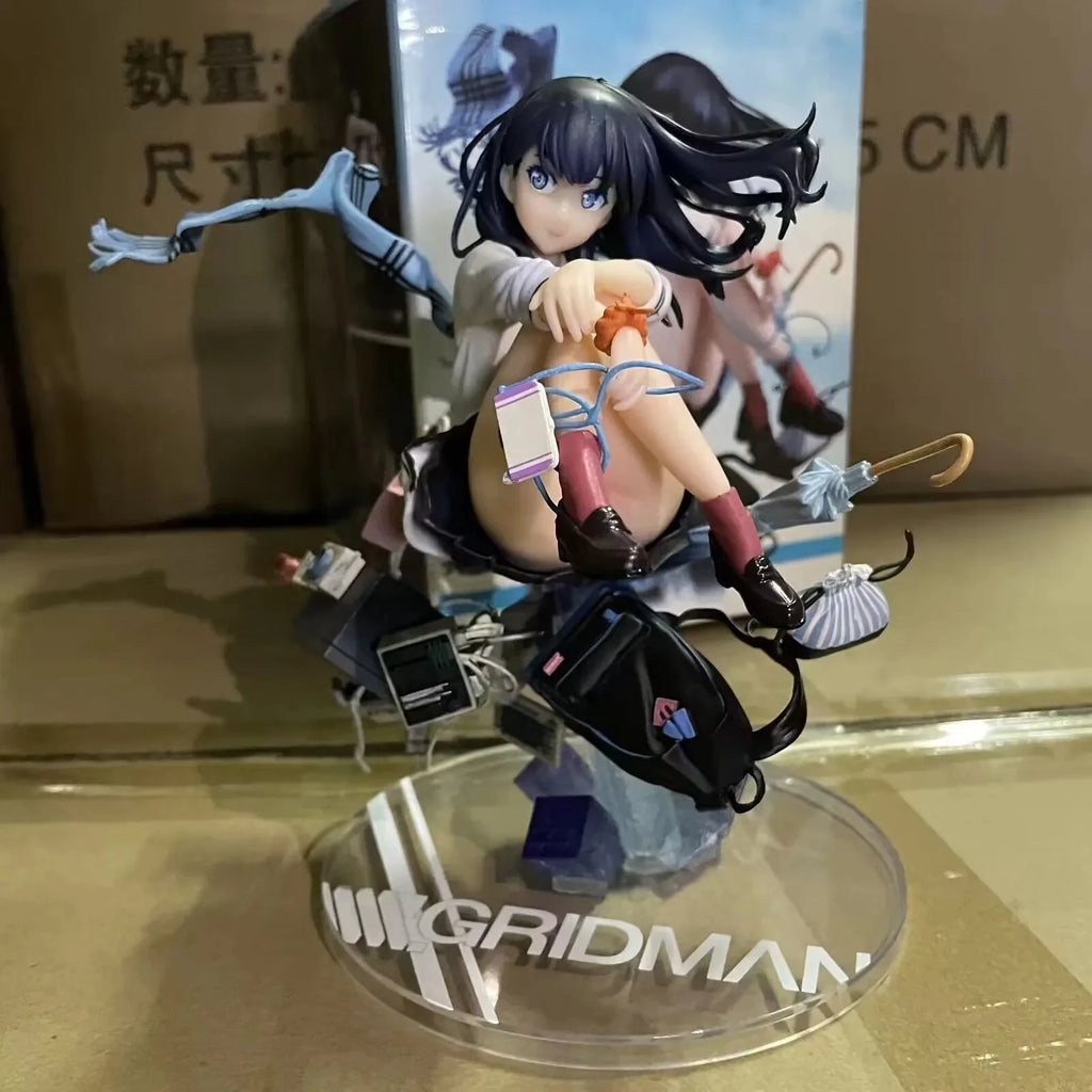 18 см Skytube фигурка SSSS.GRIDMAN Akane Shinjou Rikka Takarada аниме момиче PVC екшън фигурка играчка статуя колекционерски модел кукла