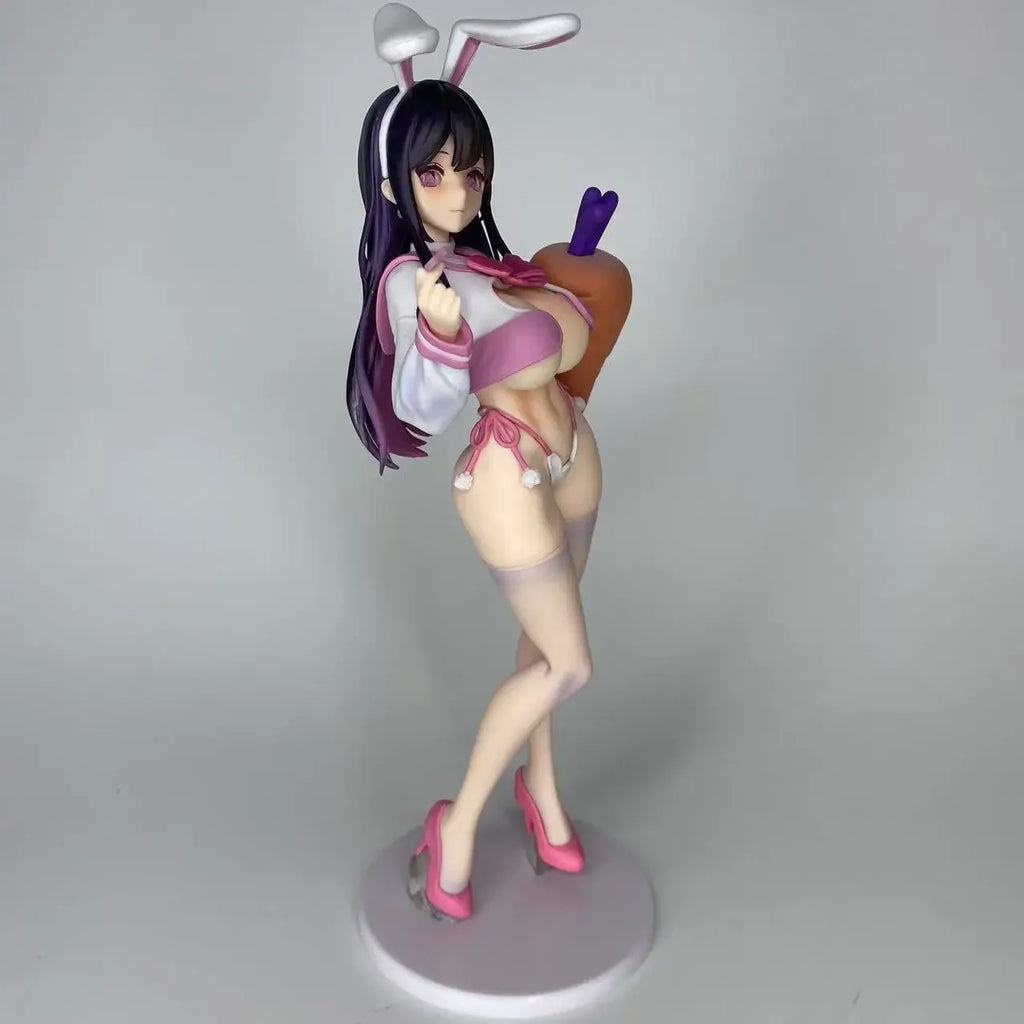 NEW Anime Pretty Girl Hand-Operated JK Rabbit Desktop Decoration Model Collectible Animation GIFT
