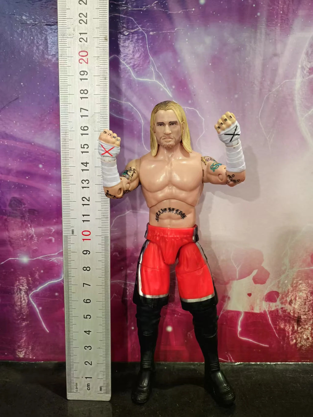 6 Inch Highly Articulated Wrestler Action Figure, Superstar Collectible Model with Movable Joints for Adult Bulk In Stock