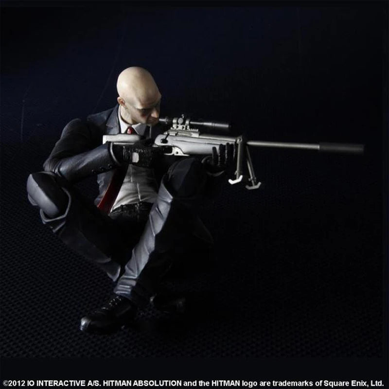 Hitman Figure Play Arts Hitman Codename 47 Action Figures PA Movable Collection Doll ...