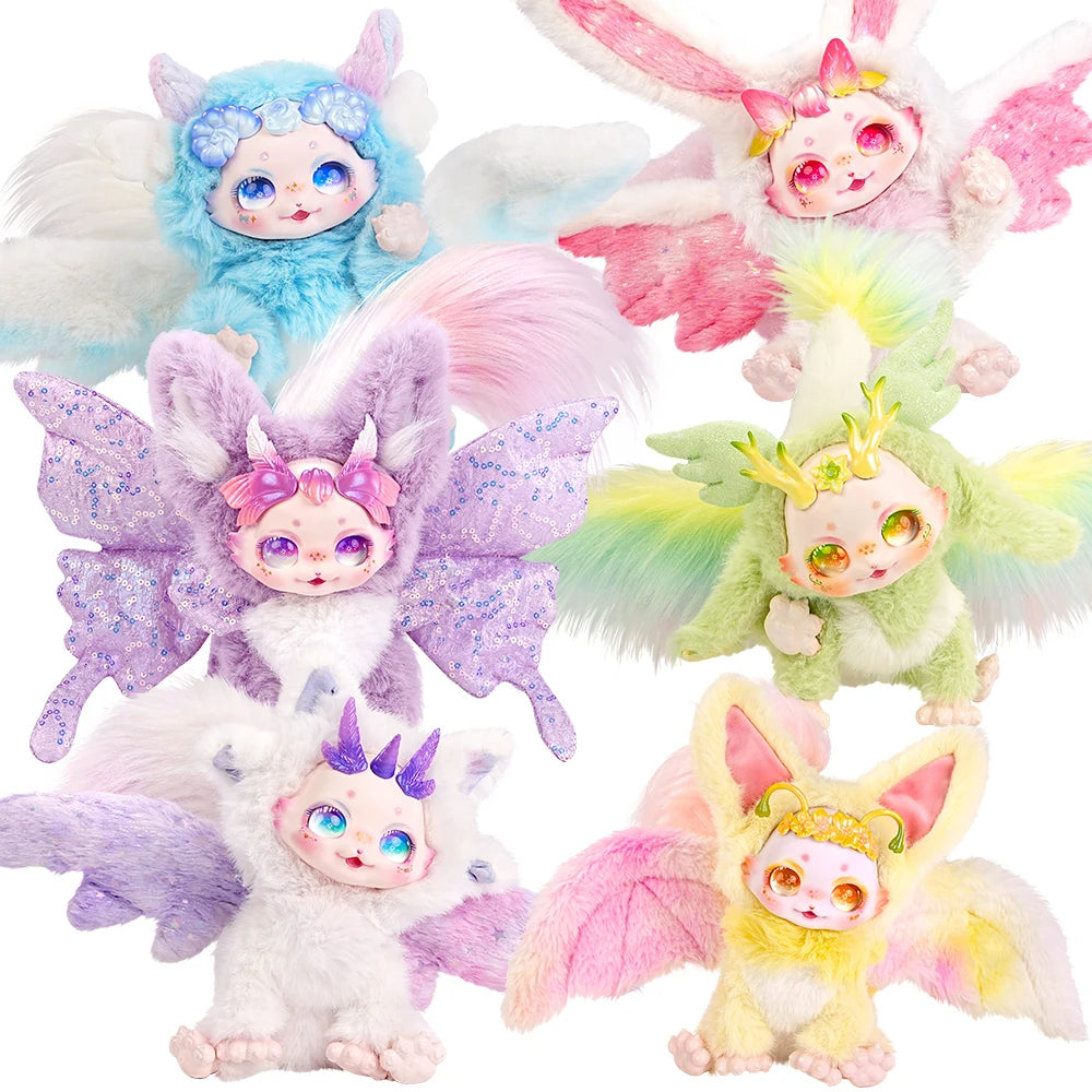 Illusion Creature Maytree Doll 18cm Skeleton Fantasy Biological Cute Collectible Kawaii Surprising Box Plush Toy Figure Kid Gift