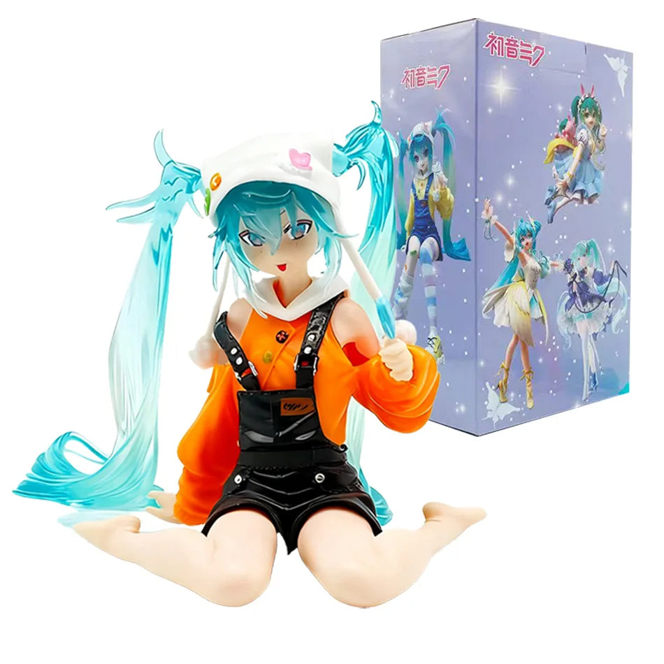 2 Pcs Anime Figure Set 14-20cm Four Leaf Grass Fairy with Sweet Affection Tokyo Kimono Design Action Toys PVC Collection Models
