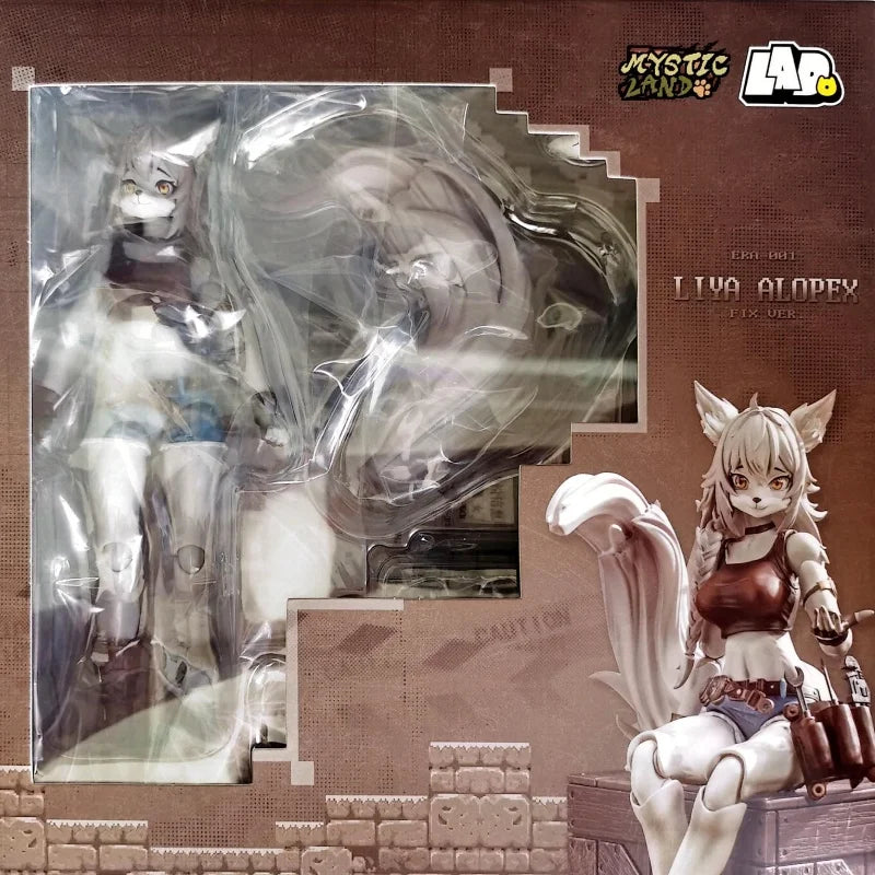 Official Lado Toys Era-001 Liya-Alopex Fix Ver. Model Adventure Squad 1/12 Fox Liya Action Figure Desktop Decoration Toys Gift