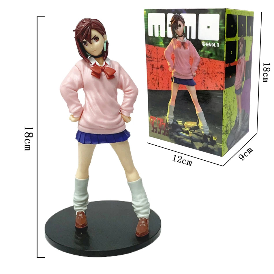 18 см аниме фигурка Dandadan Ayase Momo Takakura Ken SHFiguarts Transformed Assembly PVC модел Decora Toy Екшън фигурки Подарък