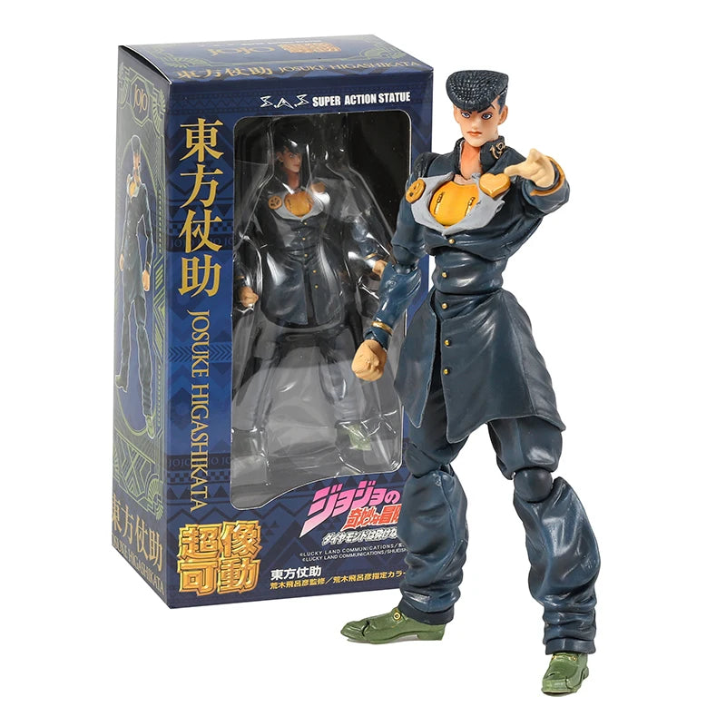 Jojos Bizarre Adventure Star Platinum Action Figure PVC Collection Model Toy Doll Brinquedos