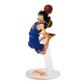 100% Bandai Spirits Banpresto One Piece Nba Master Stars Piece Monkey D. Luffy Prize Figure 17cm Pvc Desktop Ornament Gift