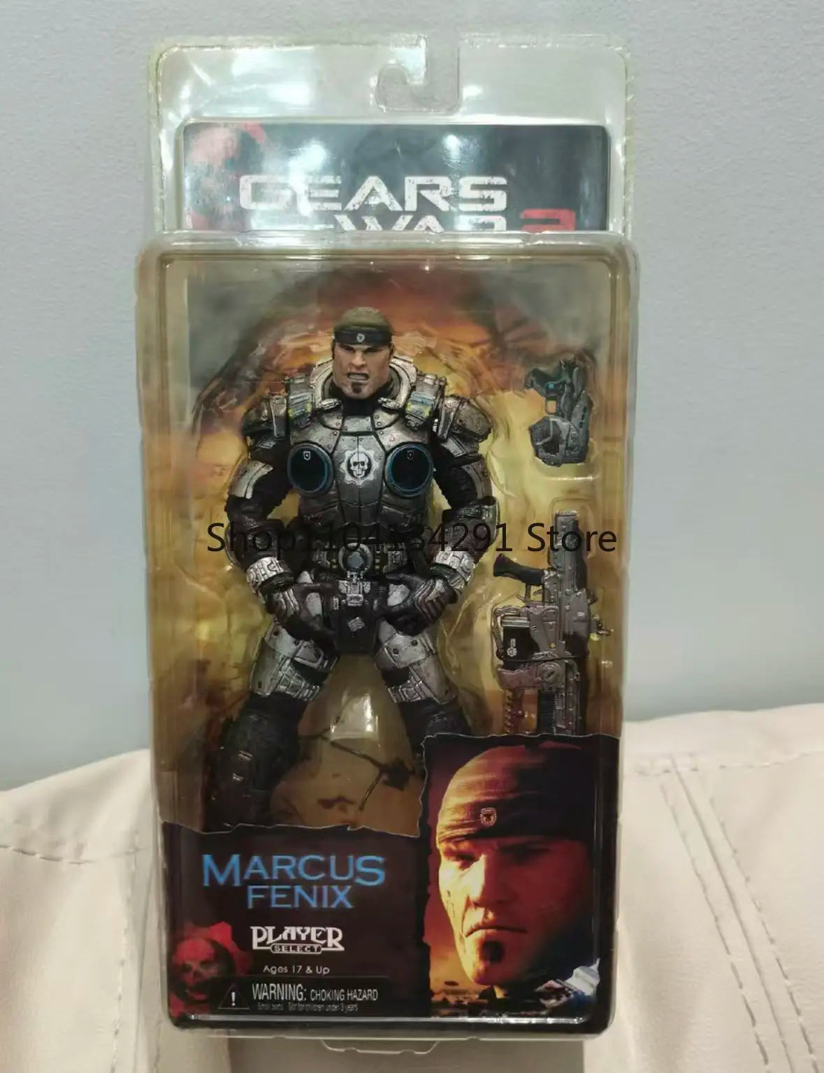 Original Storm Toys Gears of War Full Series Soldier Figures 6-inch Beast Rider 18cm Articulated Action Figure Collector's Gift