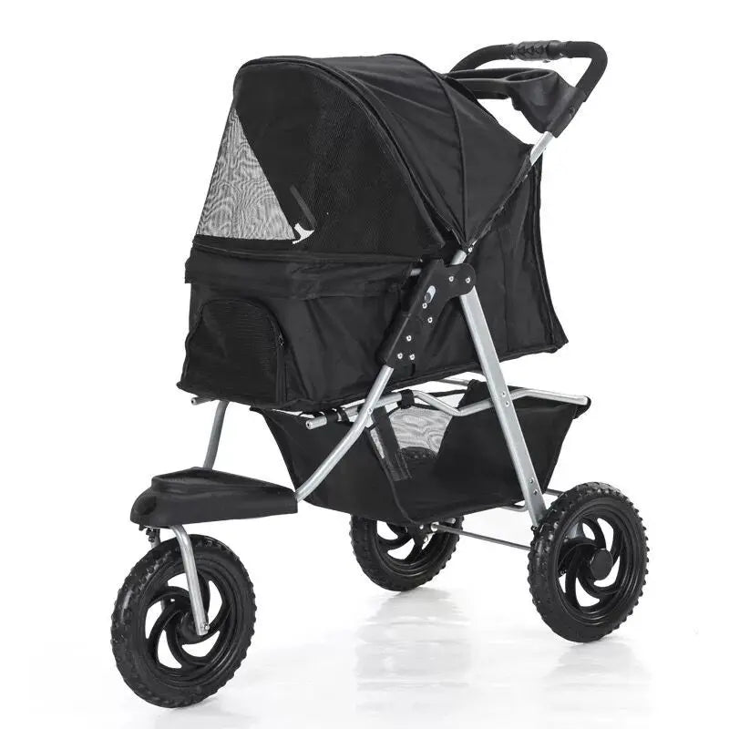 Wholesale Customization Easy To Walk Folding Travel Carrier Dog Stroller