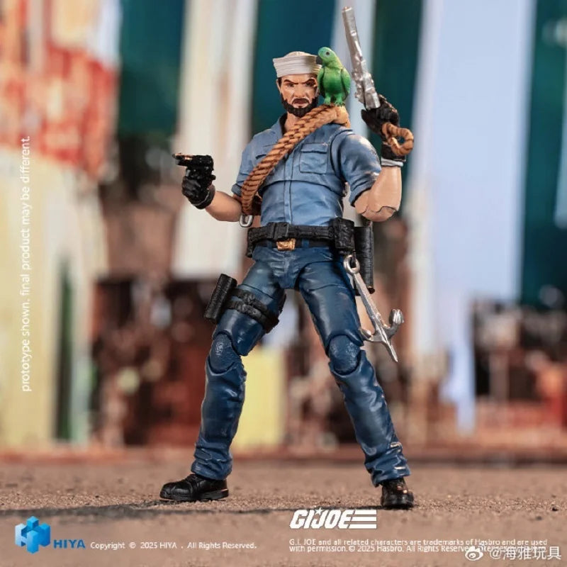 Hiya Gijoe 1/18 Scale Sailor Articulated Poseable Action Figure For Adult Hobby Collectors Desktop Display Decoration