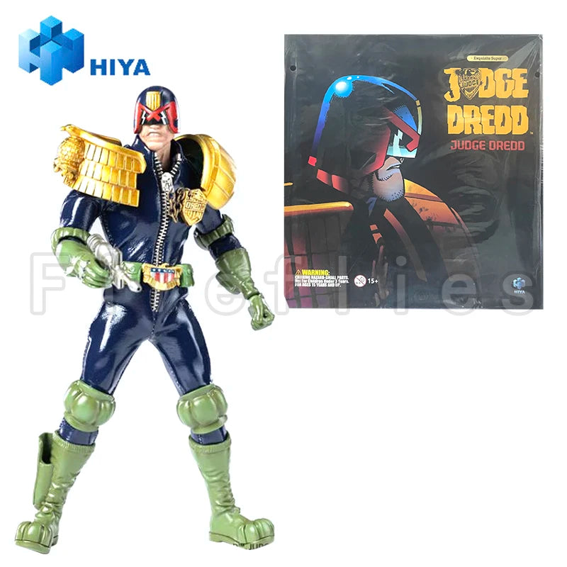1/12 HIYA 6Inch Action Figure Exquisite Super Series Judge Dredd Anime Collection Model Toy