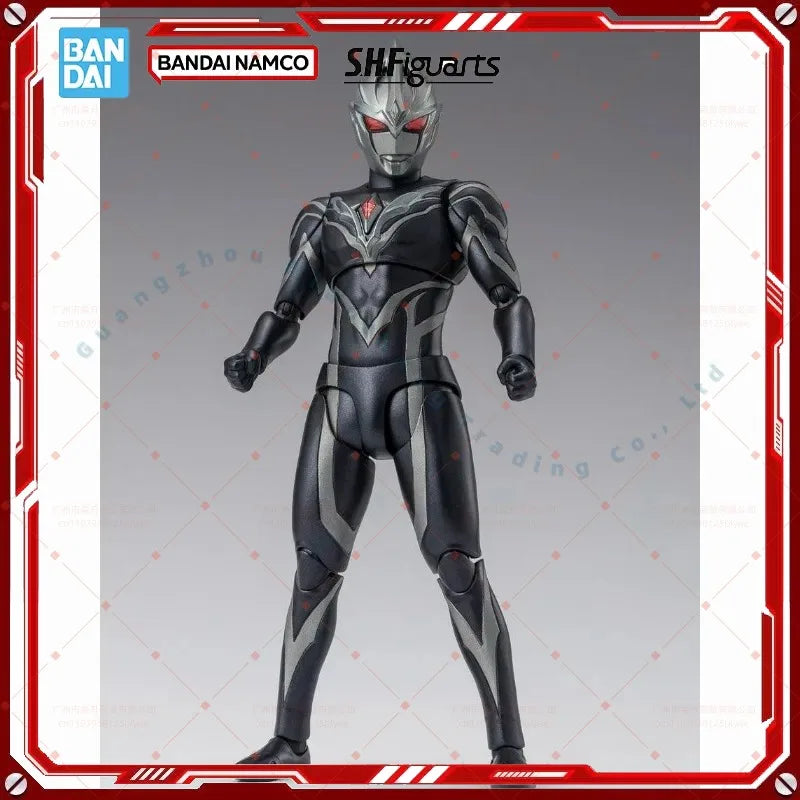 In Stock Genuine Bandai Ultraman Model Kit SHF Guil Arc The Dark Warrior Anime Action Figure Collection Finished Model Toys Gift