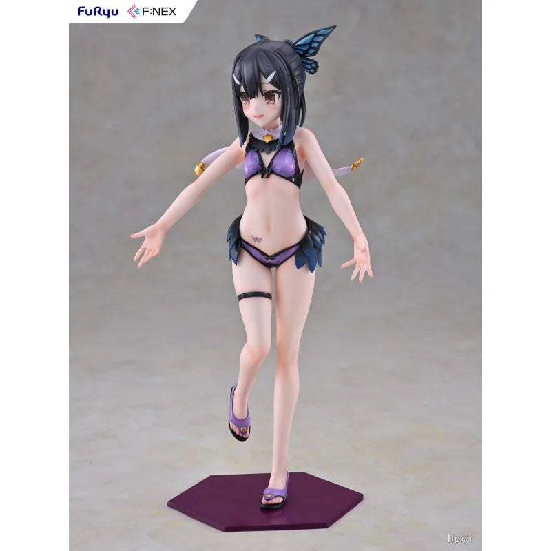 F:NEX Original Magical Girl Illya Swimsuit Series Ilyasfel Von Einz Beren\Meiyou Edfeldt Not Movable Figure Statue Model Toys