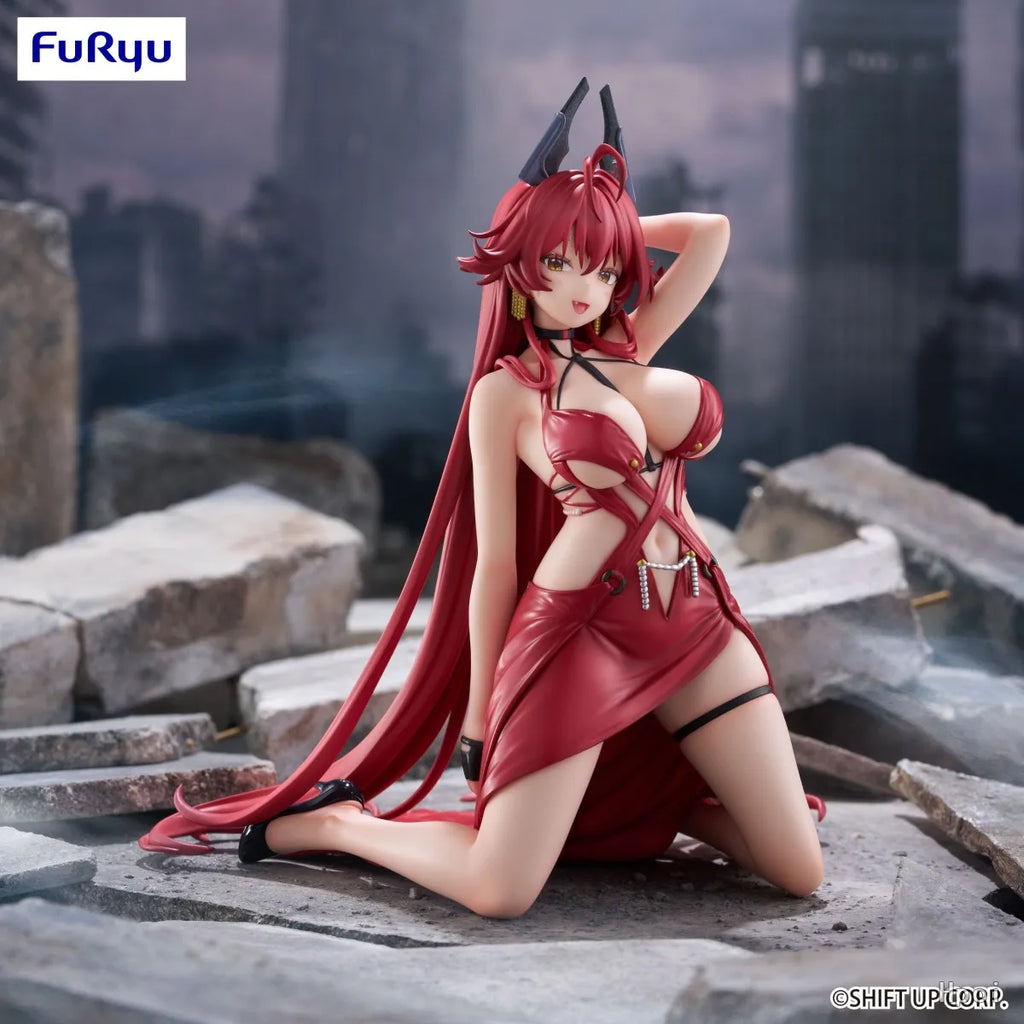 Original Genuine FuRyu Prepainted Noodle Stopper Figure Goddess of Victory: Nikke Red Hood Nonsense Red Game Figure Garage Kit