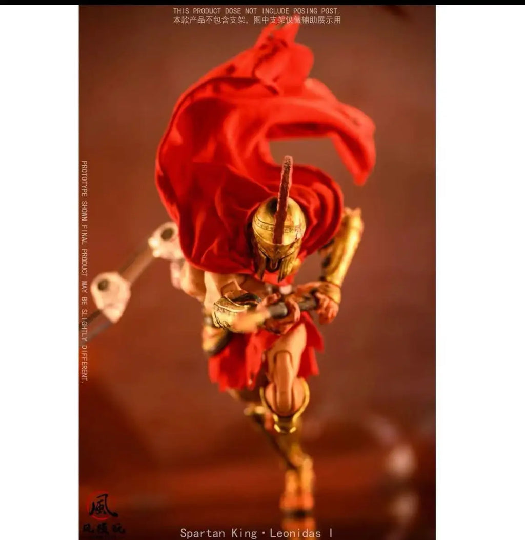 In Stock, New Arrival, Wind Toys King Leonidas FMW004, 1/12 Scale, Articulated Action Figure Collectible Model