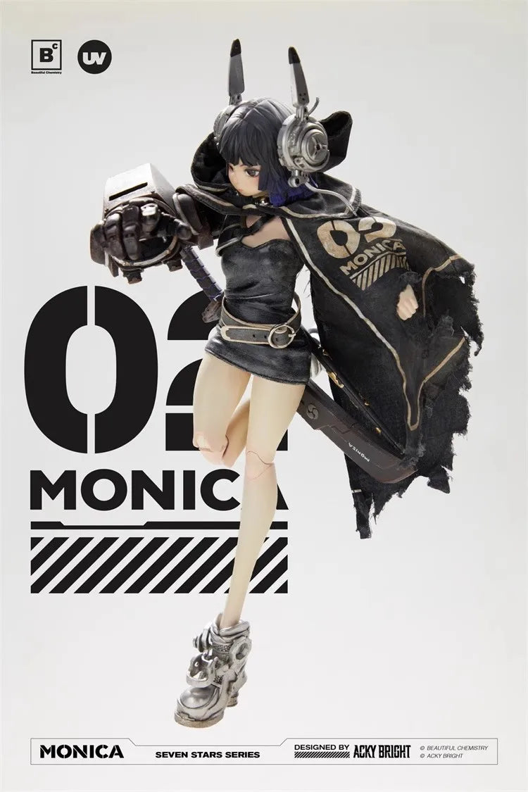 UNDERVERSE UV202415 1/6 Soldier UV No. 02 MONICA Full Set 12'' Action Figure Model Toy In Stock