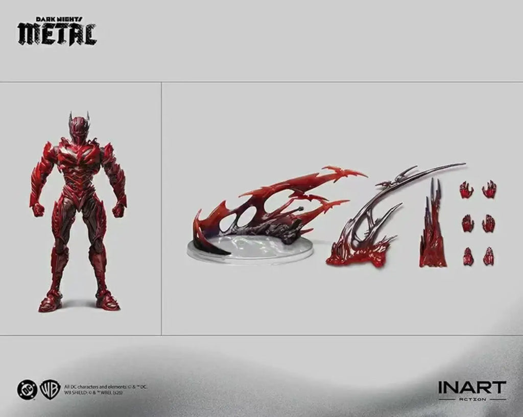 Spot Goods INART Action Dark Nights: Metal Red Death Articulated Action Figure
