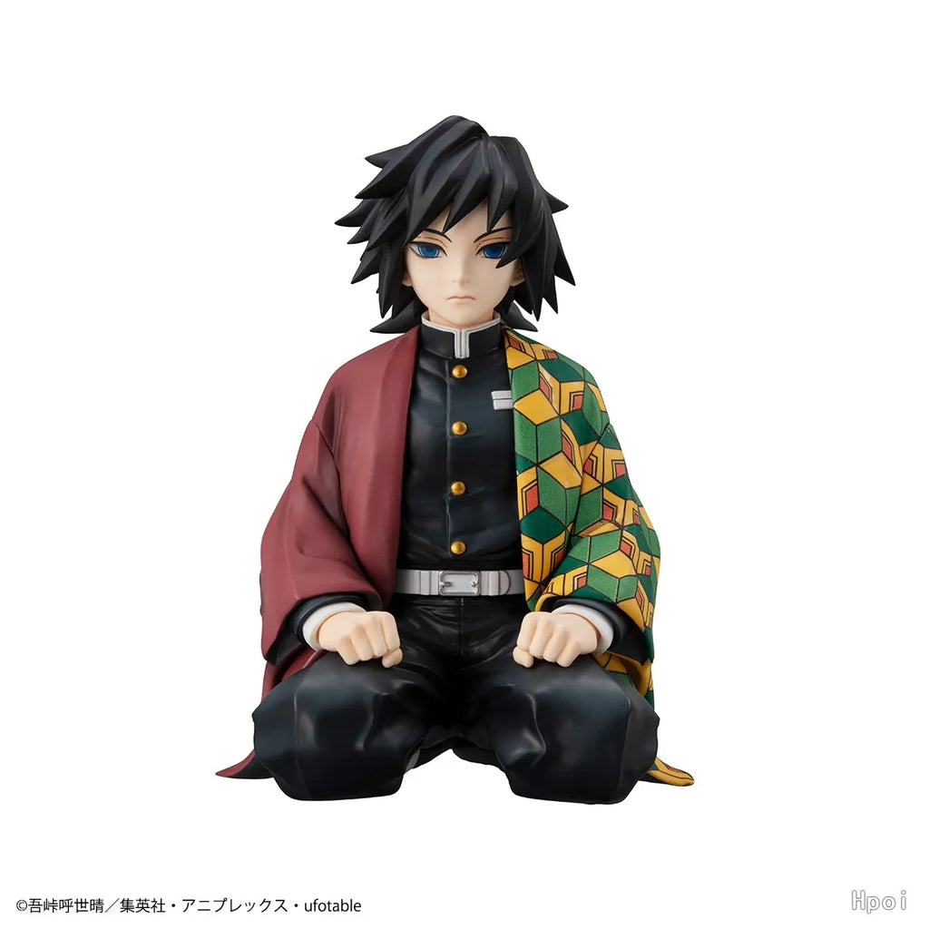 In Stock Original Genuine MegaHouse GEM Series Demon Slayer Tomioka Giyuu 90mm Action Figure Model Kit Collectible Gift Ornament
