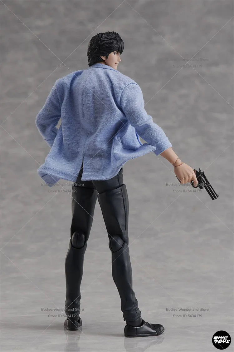 In Stock GSC BUZZMOD 1/12 Scale Theater Version Ryo Saeba Japanese Anime Figure 15.5cm Action Figure Doll Toys Collection