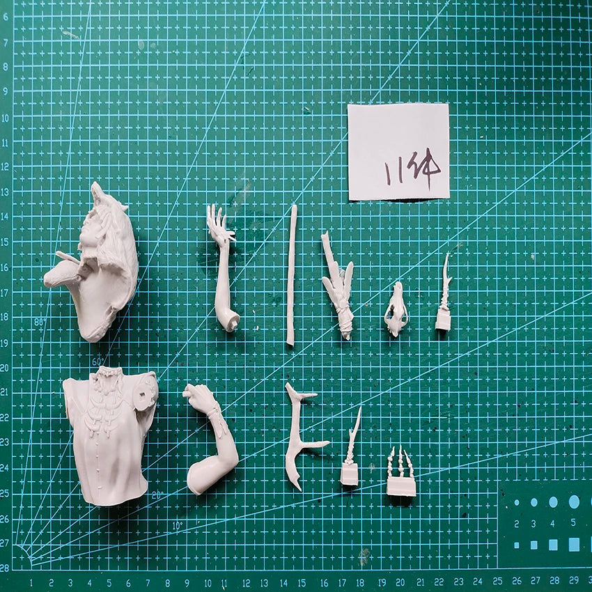 Unassambled   1/10   Shamana The sorceress    ancient fantasy bust figure  Resin figure miniature model kits Unpainted