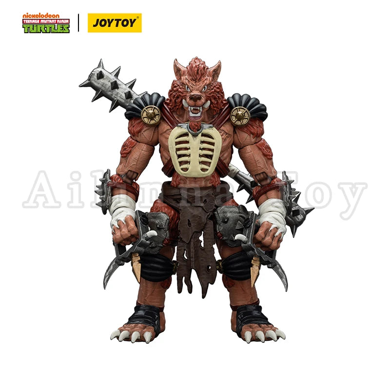 JOYTOY 1/18 Action Figure Turtles-Dirtbag Groundchuck Rahzar Anime Toy