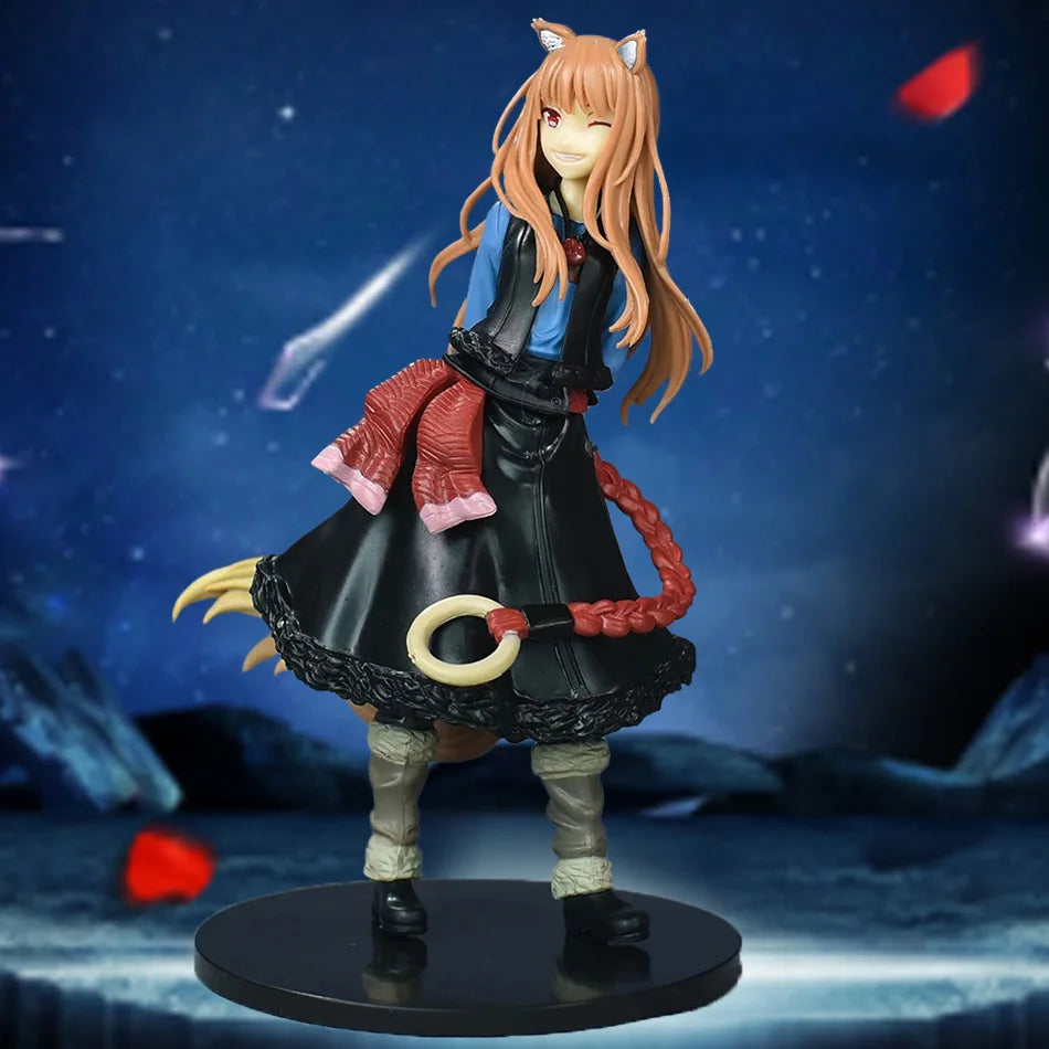 17CM Spice And Wolf Horo Аниме екшън фигурка PVC модел колекция орнамент карикатура подарък артикул