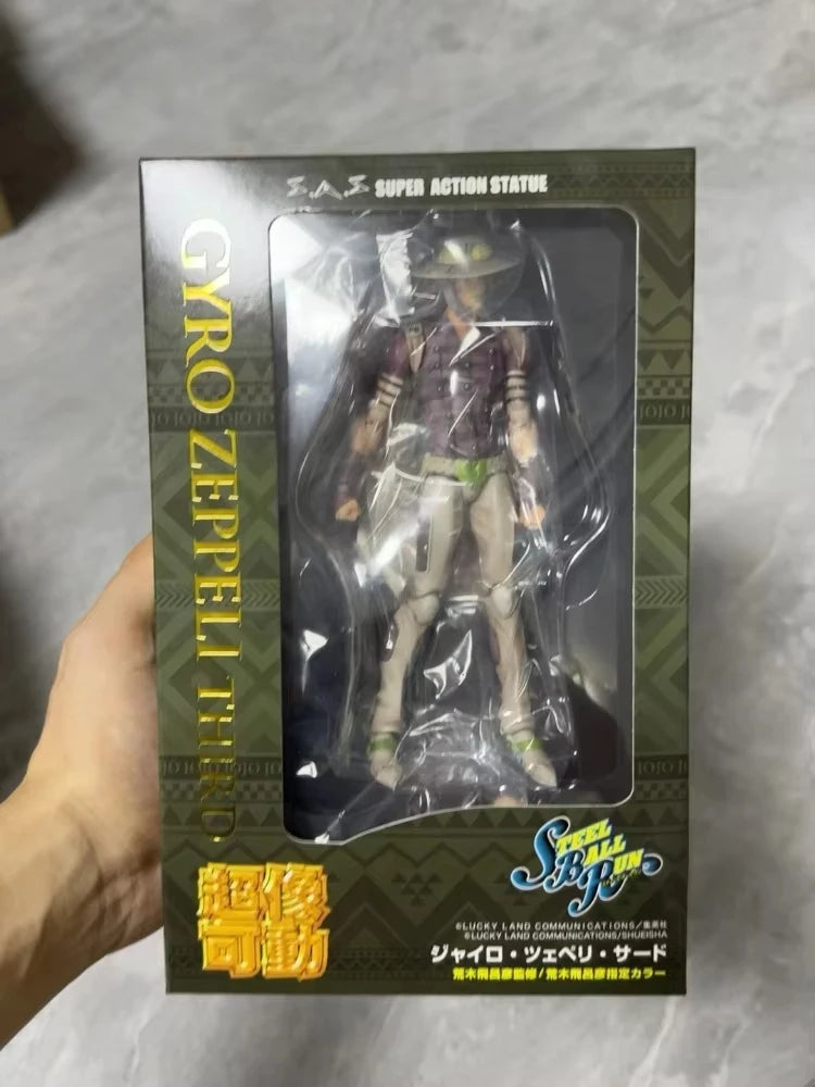 Medicos Super Action Statue Funny Valentine JoJo's Bizarre Adventure Steel Ball Run Collectible Anime Action Figure In Stock