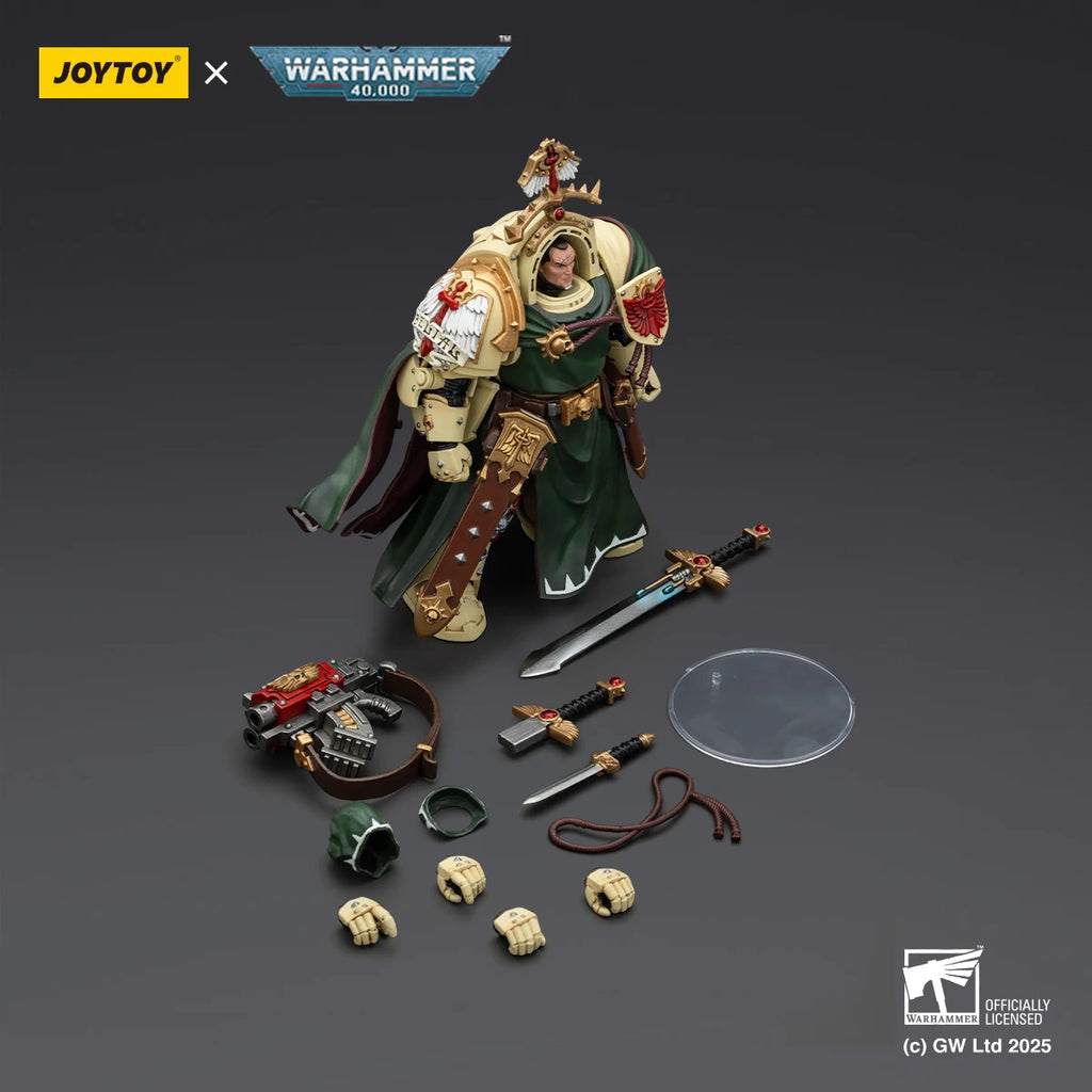 JOYTOY Warhammer 40K Action Figure 1/18 Dark Angels Belial Grand Master of The Deathwing Anime Figurine Collection Model Toys