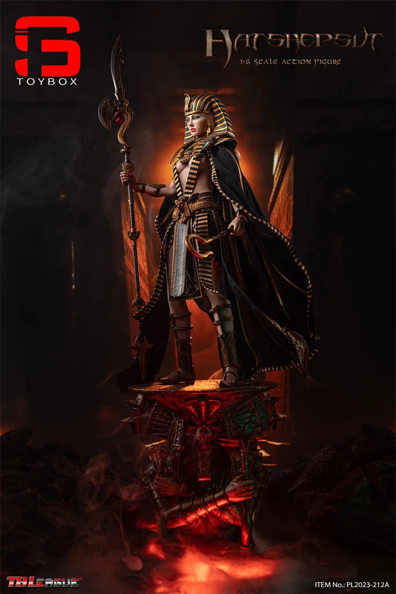 In Stock TBLeague PL2023-212 1/6 Egyptian Queen Hatshepsut Action Figure 12-inch Female Soldier Action Figure Full Set Toy Model
