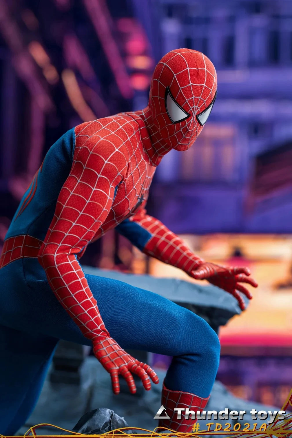 In Stock ThunderToys TD2021 1/6 Scale Male Soldier Superheroes Peter Parker Variant Spider Man Full Set 12in Action Figure Body