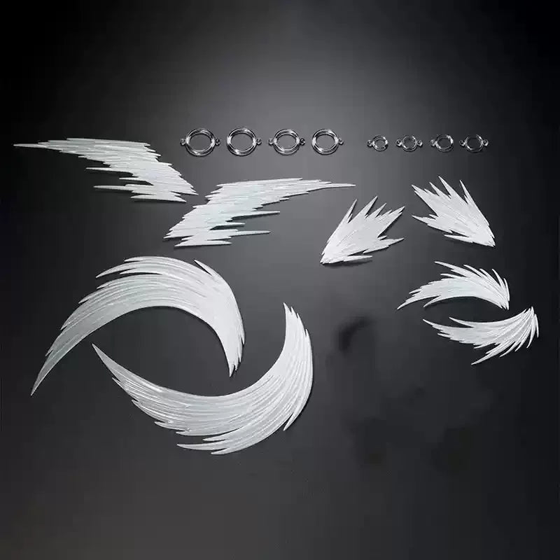 Ac Factory Shf-Figuren-Effektserie SHF-Raucheffekt für Actionfigur, Weiß, Blau, Gelb, Anime-Kollektion, Modell, Spielzeug-Replik