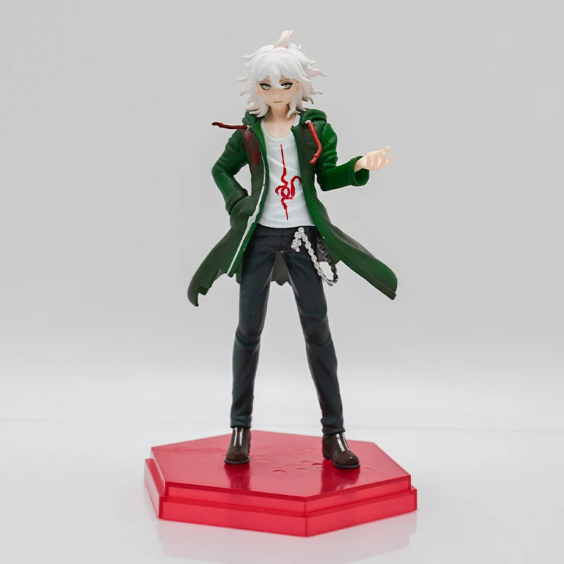 18cm Pop Up Parade Enoshima Junko Anime Figure Danganronpa 1.2 Reload Komaeda Nagito Action Figure Collectible Model Doll Toys