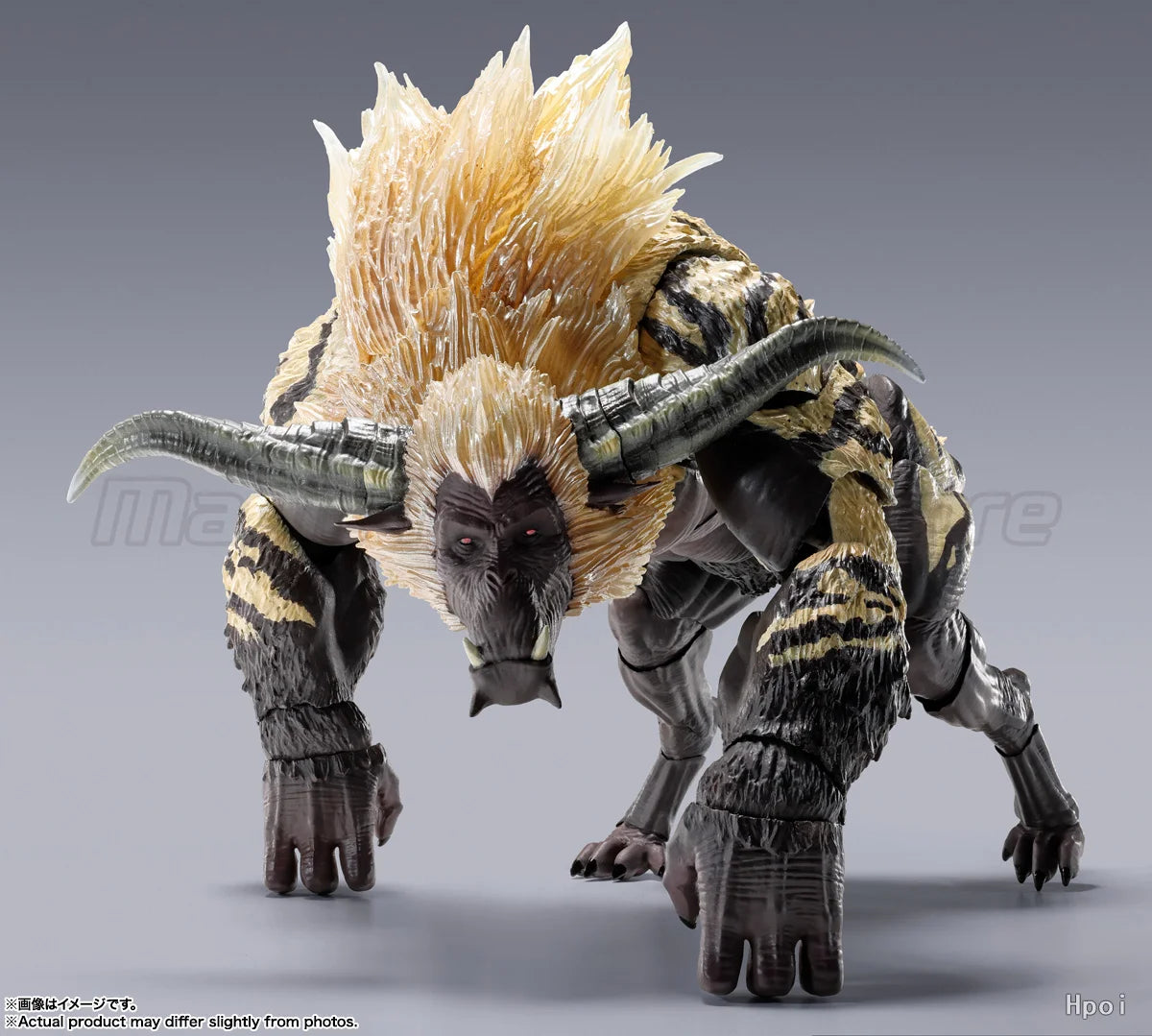 【MT】Original BANDAI SPIRITS S.H.MonsterArts MH Furious Rajang Action Figure Toy