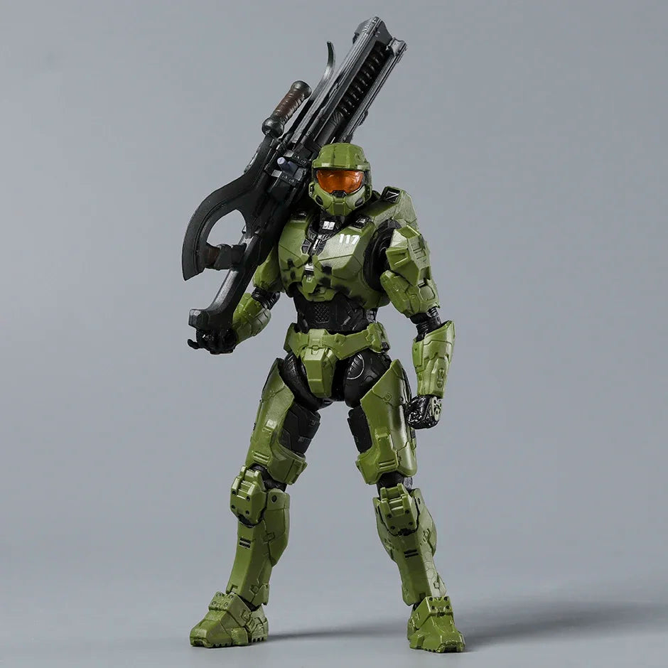 Infinite 1/12 Scale Master Chief Mjolnir MK VI (GEN 3) Action Figure Doll PVC Desktop Toy Model for Colletible