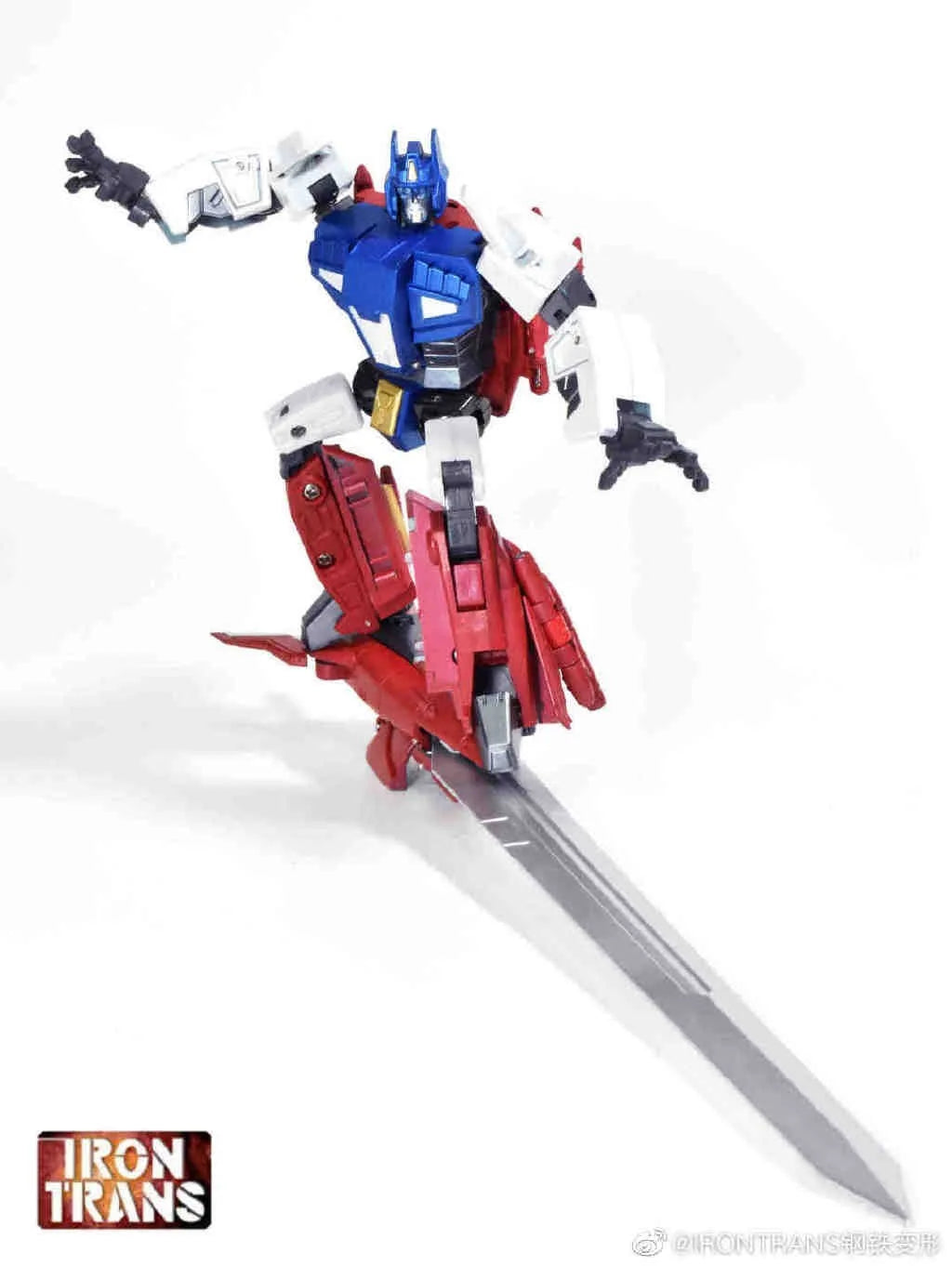 NEW Transformation Irontrans IR-V01 IRV01 Star Blade Star Saber Prime Leader Spaceship MP Ratio Action Figure Toy