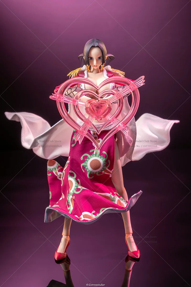 1/12 Scale Female Clothes One Piece Pirate Empress Boa·Hancock Japanese Anime For VAH  6-inch Action Figure Soldier Scene