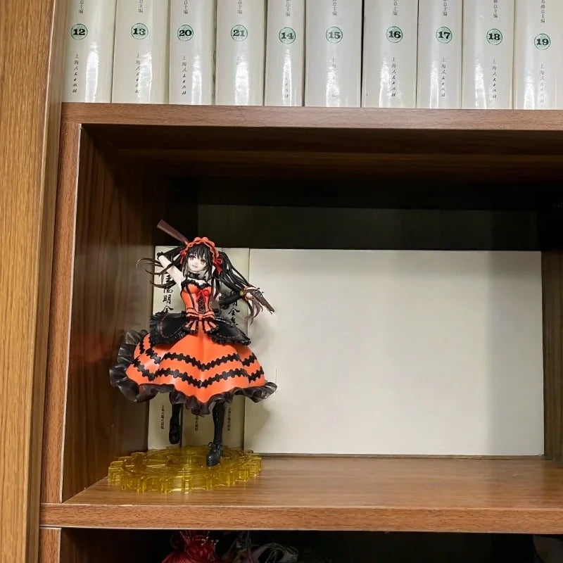 Auf Lager DATE A LIVE Tokisaki Kurumi Actionfigur Tide Decoration PVC Modell Spielzeug Sammlerstück Tischdekoration Weihnachtsgeschenke