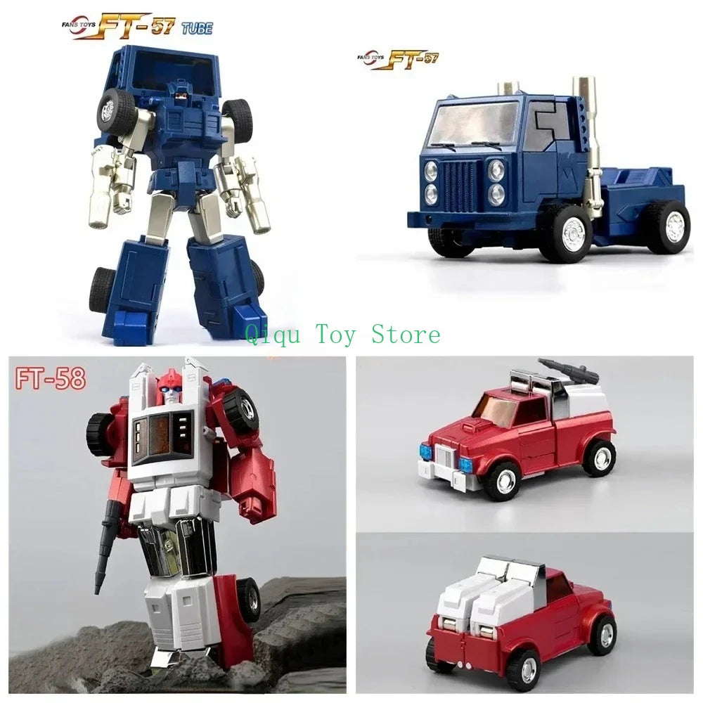 In stock Fan deformation toys ft 57 ft-57 pipe ft-58 swerve mp ratio action graphic robot model gift gift