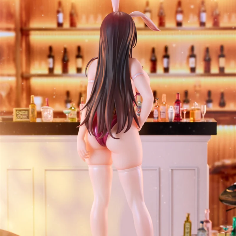 New In Stock Original Figmon Animation Doll Figure Bunny Girl Anna 1/4 Proportion Figurine Model Toys Gifts Ornaments Collection