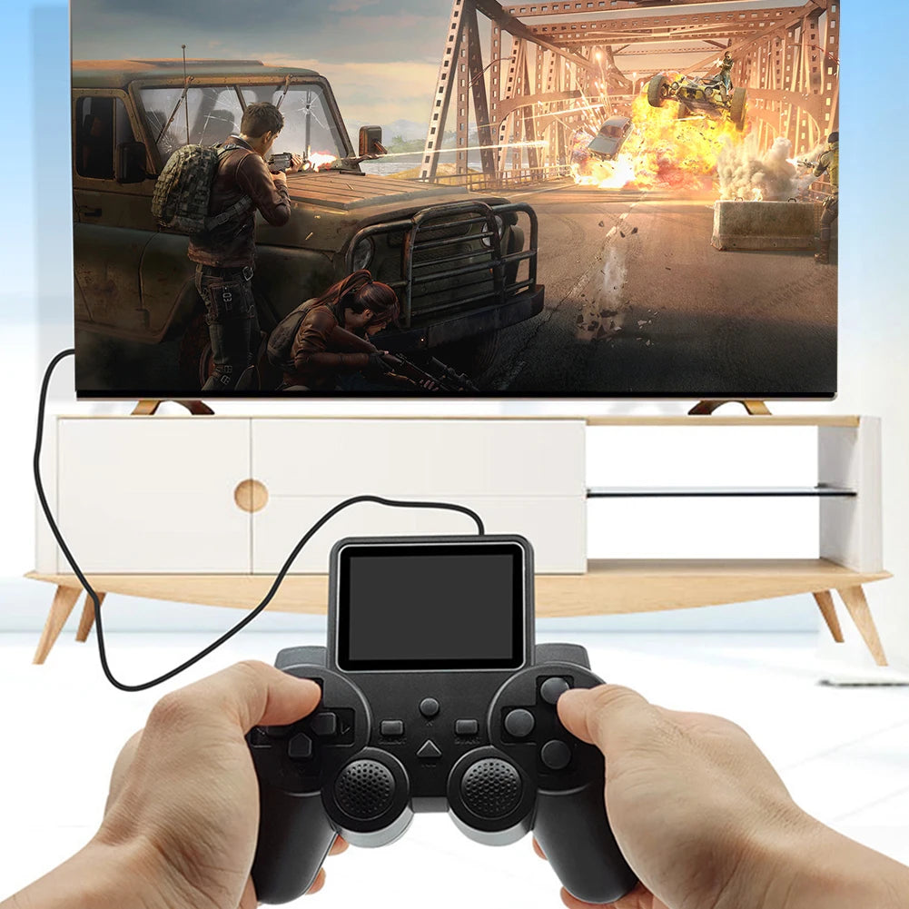 Handheld Game Console Built-in 520 Games Retro Game Console with Rechargeable Battery Classic Game Console Gifts for Boys Girls