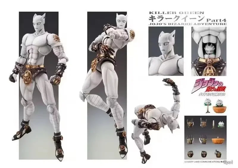 Anime jojo bizarre adventure Kujo Jotaro Dio Brando Diavolo Bruno Bucciarati Leone Abbacchio Jolyne Cujoh Action Figure