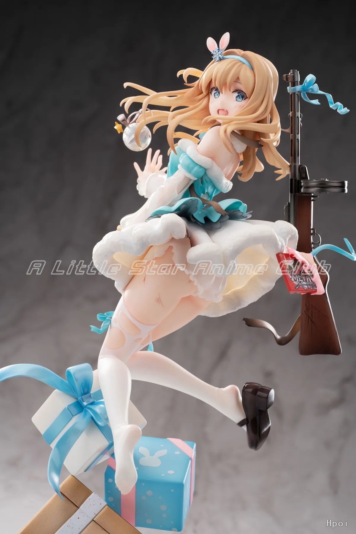 In Stock Original Hobby Max Girls Frontline Suomi KP-31 Snow Fairy in Ear Mountain Anime Figure Model Collection Gift Toys