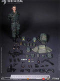 DAMTOYS 78052 1/6 Soldier Chinese People's Armed Snow Leopard Commando Full Set 12'' Action Figure Model Toy In Stock Collection
