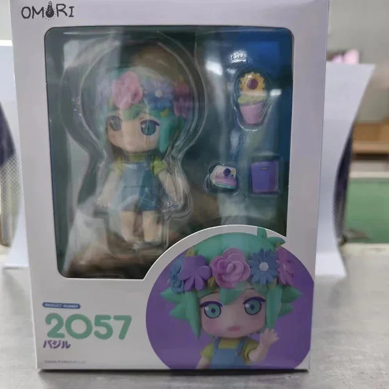 Anime Omori Hololive Action Figures Basil Cosplay Models Gawr Gura Collectible PVC Figurine Dolls Toys Christmas Birthday Gifts
