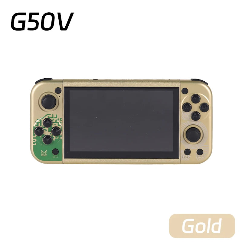 G50V PSP 5-inch 64GB 2500mAh portable handheld game console arcade suitable for PSP/PS1 retro TV game controller boys' gift