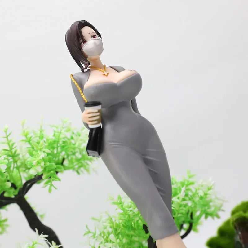 2025 Internet Celebrity Little Sister Gao Leng Imperial Sister Fan Mei Girl Dongtan 23cm Figurine Model Desktop Decoration Gift