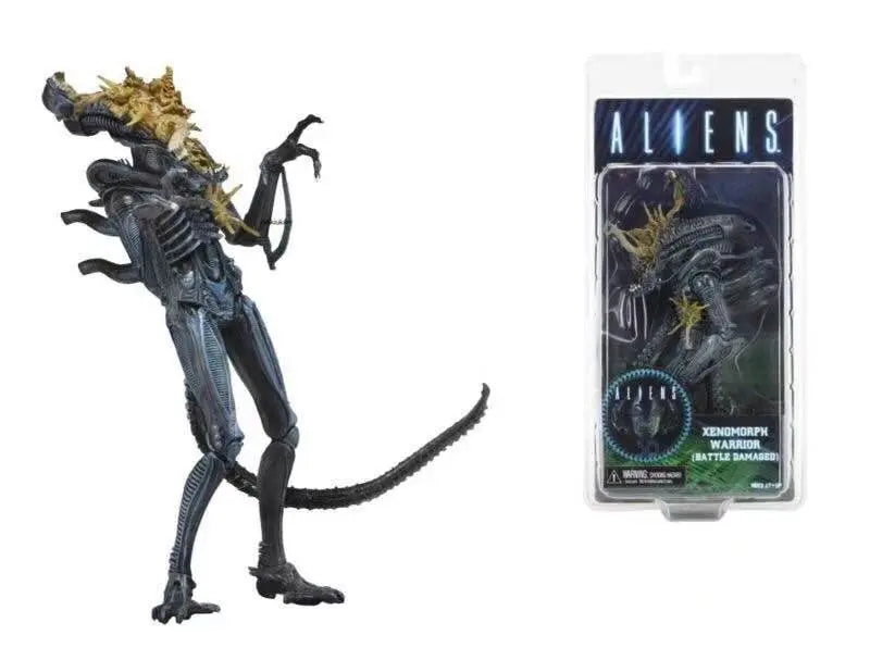 NECA Aliens Xenomorph Warrior Snake Grid Alien Ellen Ripley Collection Action Figure Movie Model Toy