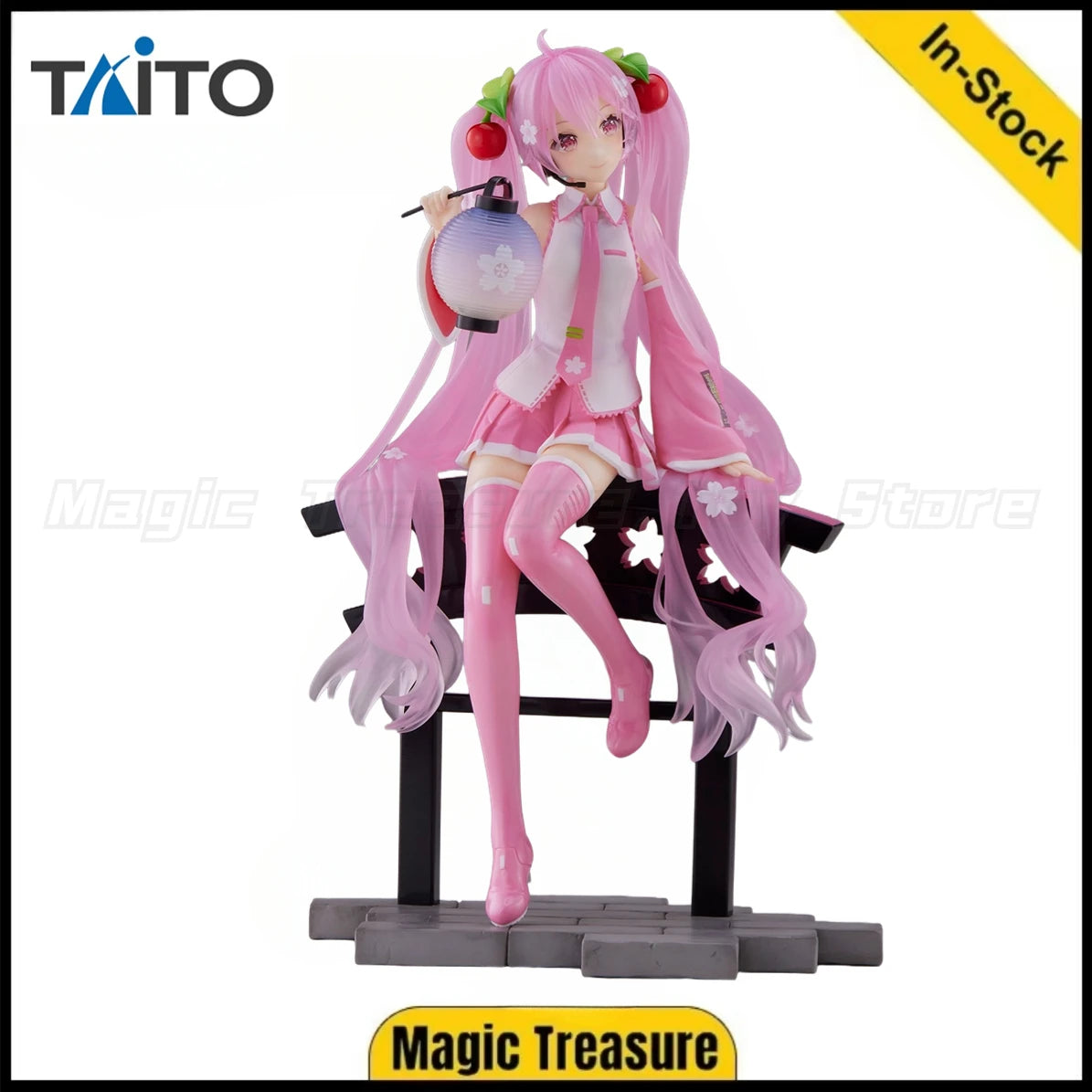 【In Stock】Original TAiTO AMP PiaproSakura Lantern Figure Figure Animation  Hatsune Miku